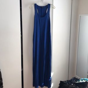 Express racer back maxi dress
